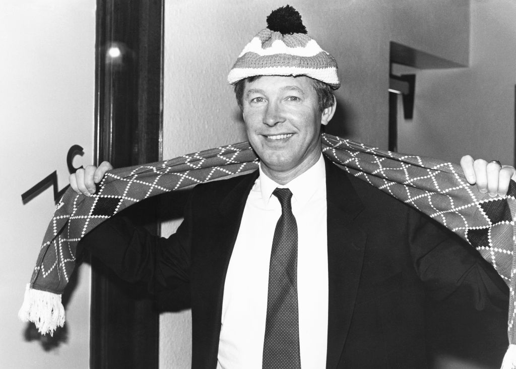 Sir Alex Ferguson in his Aberdeen days