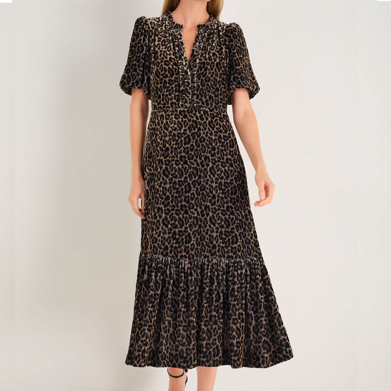 Wyse Leopard print dress