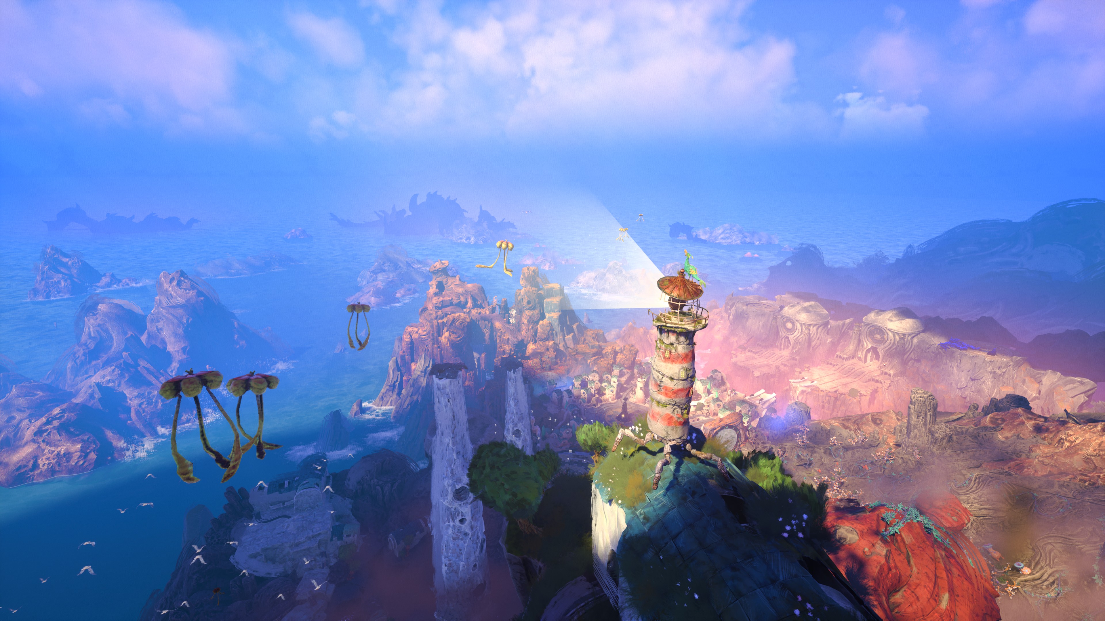 an screenshot taken from Keeper on Xbox Series X