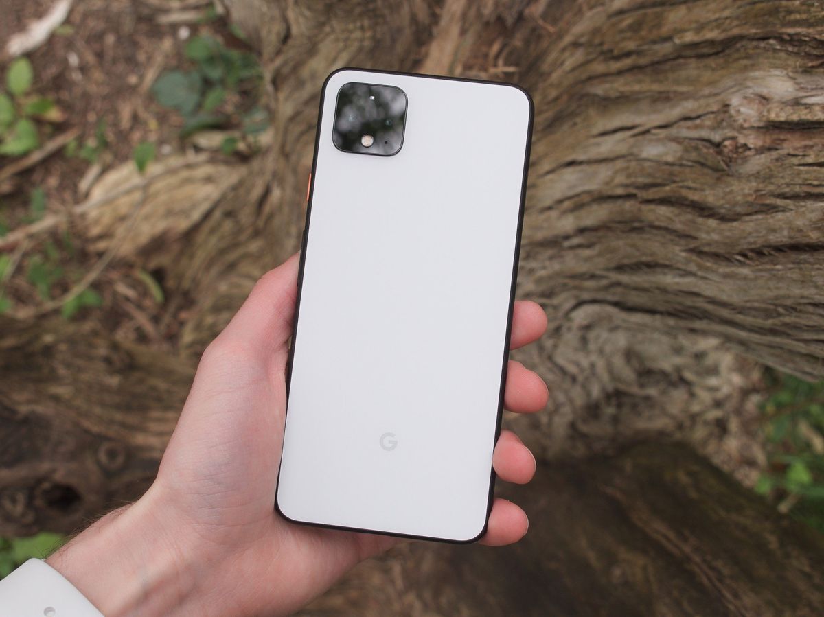 Google Pixel 4 XL in hand