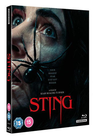 The Blu-ray cover of Sting.