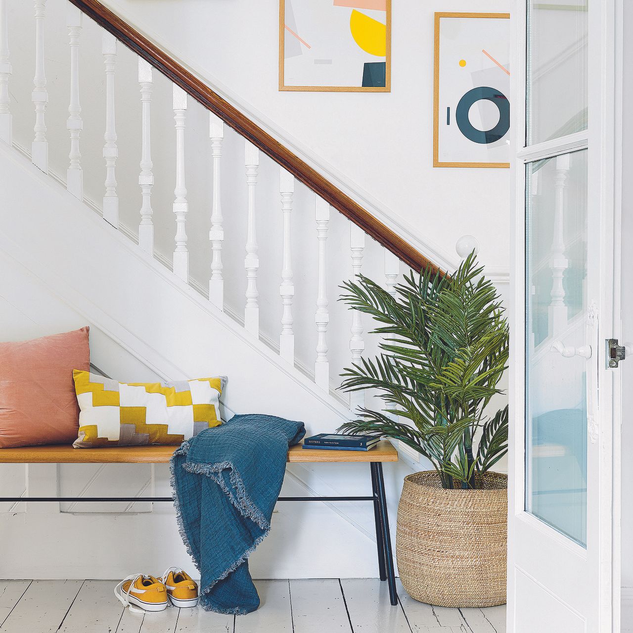 How to make a narrow hallway look wider with clever paint tricks