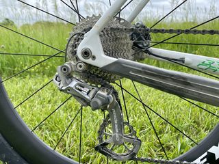 Dylan Johnson's bike at Unbound Gravel