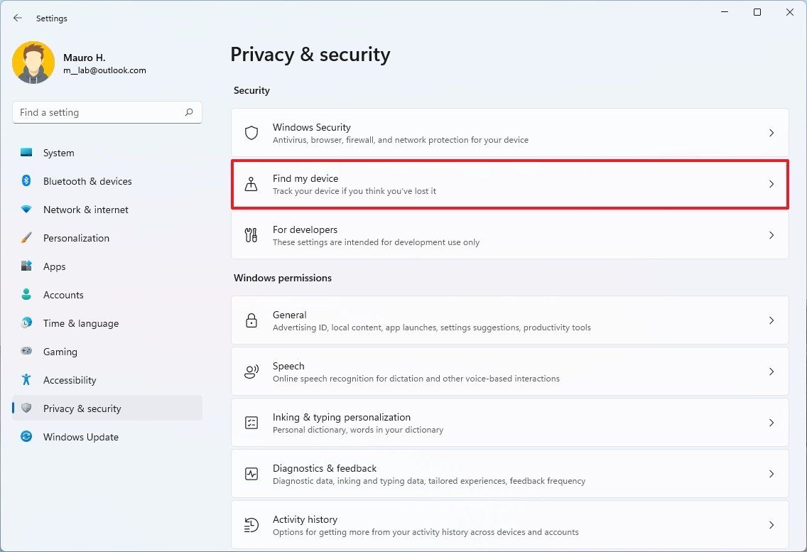 How to enable find my device feature on Windows 11 | Windows Central