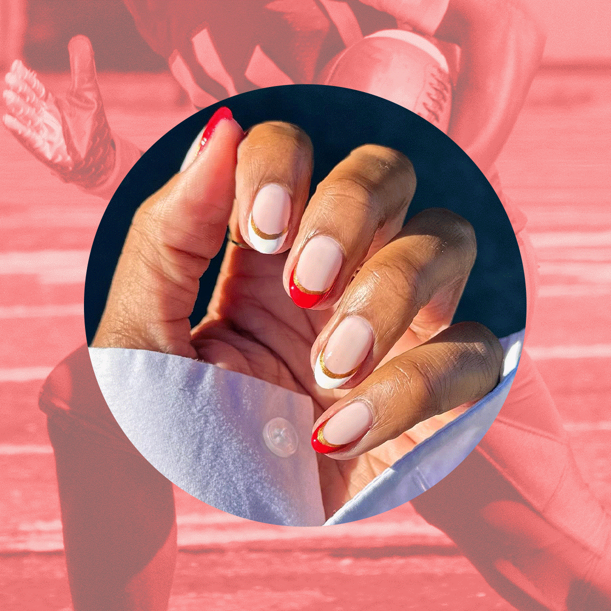 NFL nail ideas