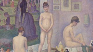 Georges Seurat’s 1888 Les Poseuses, Ensemble