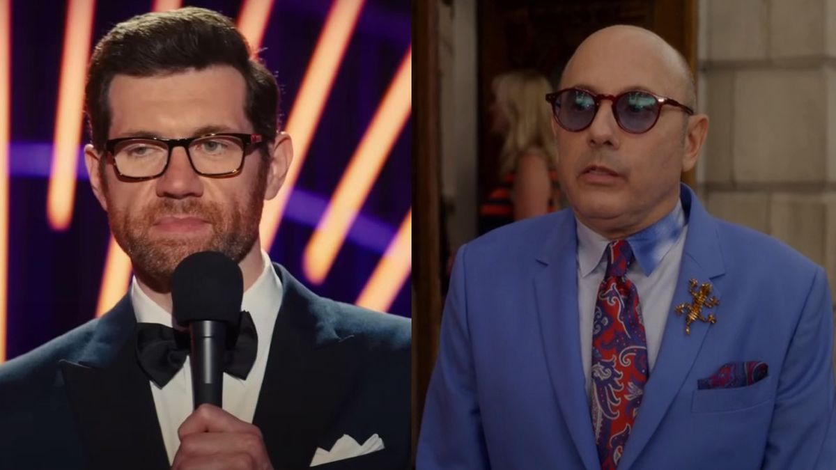 Billy Eichner and Willie Garson side by side