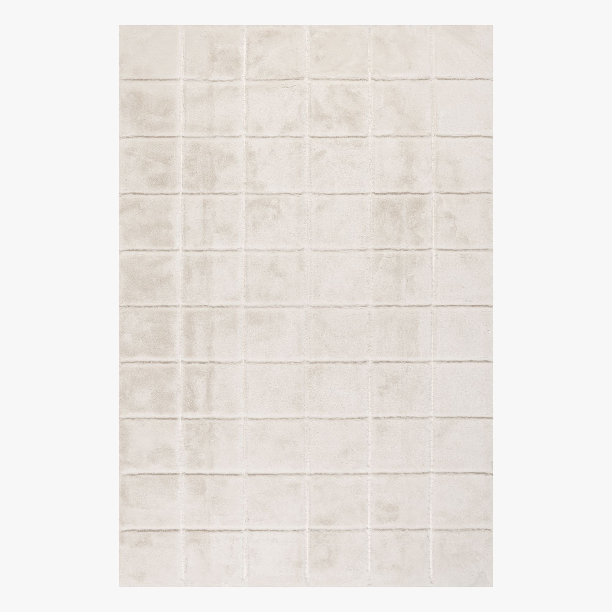 Tessera Grid Plush Cloud Rug