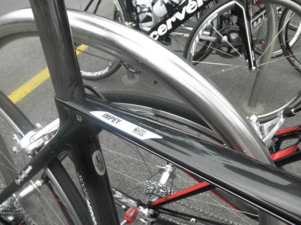 Daryl Impey's new bike