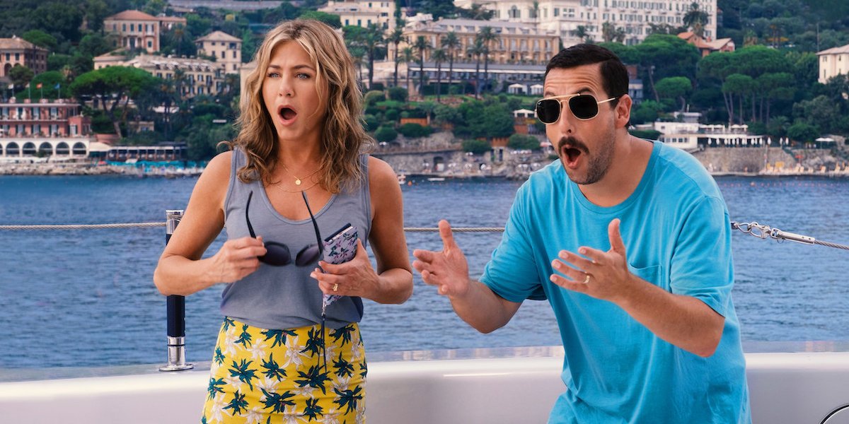 Murder Mystery 2 review: Netflix's Adam Sandler and Jennifer Aniston sequel  is nicely mindless