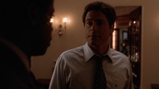 Rob Lowe in The West Wing episode "On the Day Before"