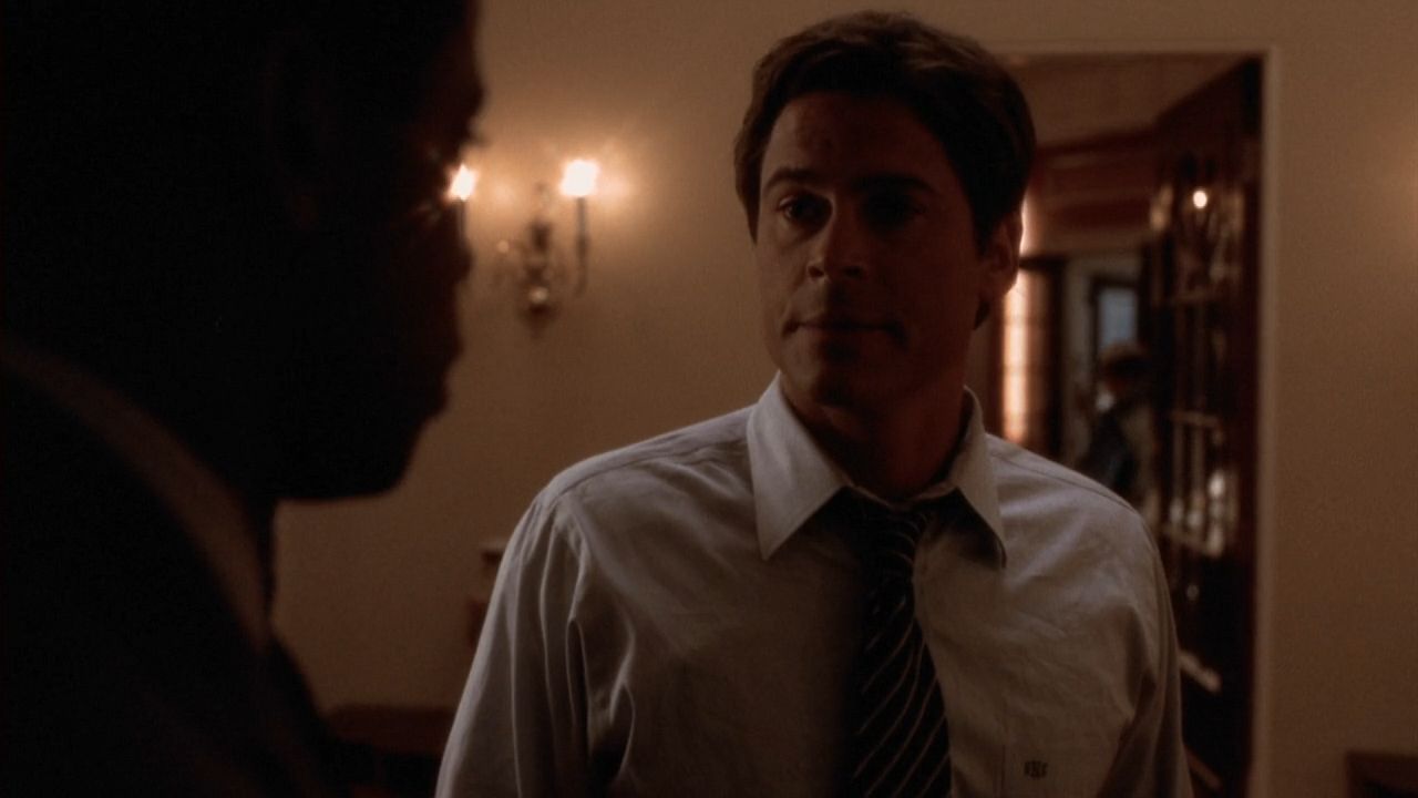 Rob Lowe in der Folge „The West Wing“. 