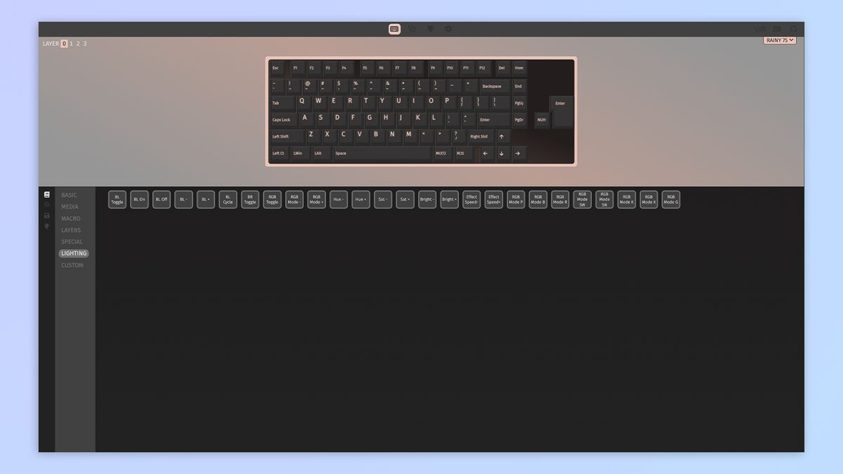 VIA software