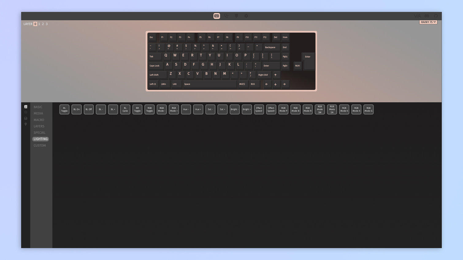 VIA software