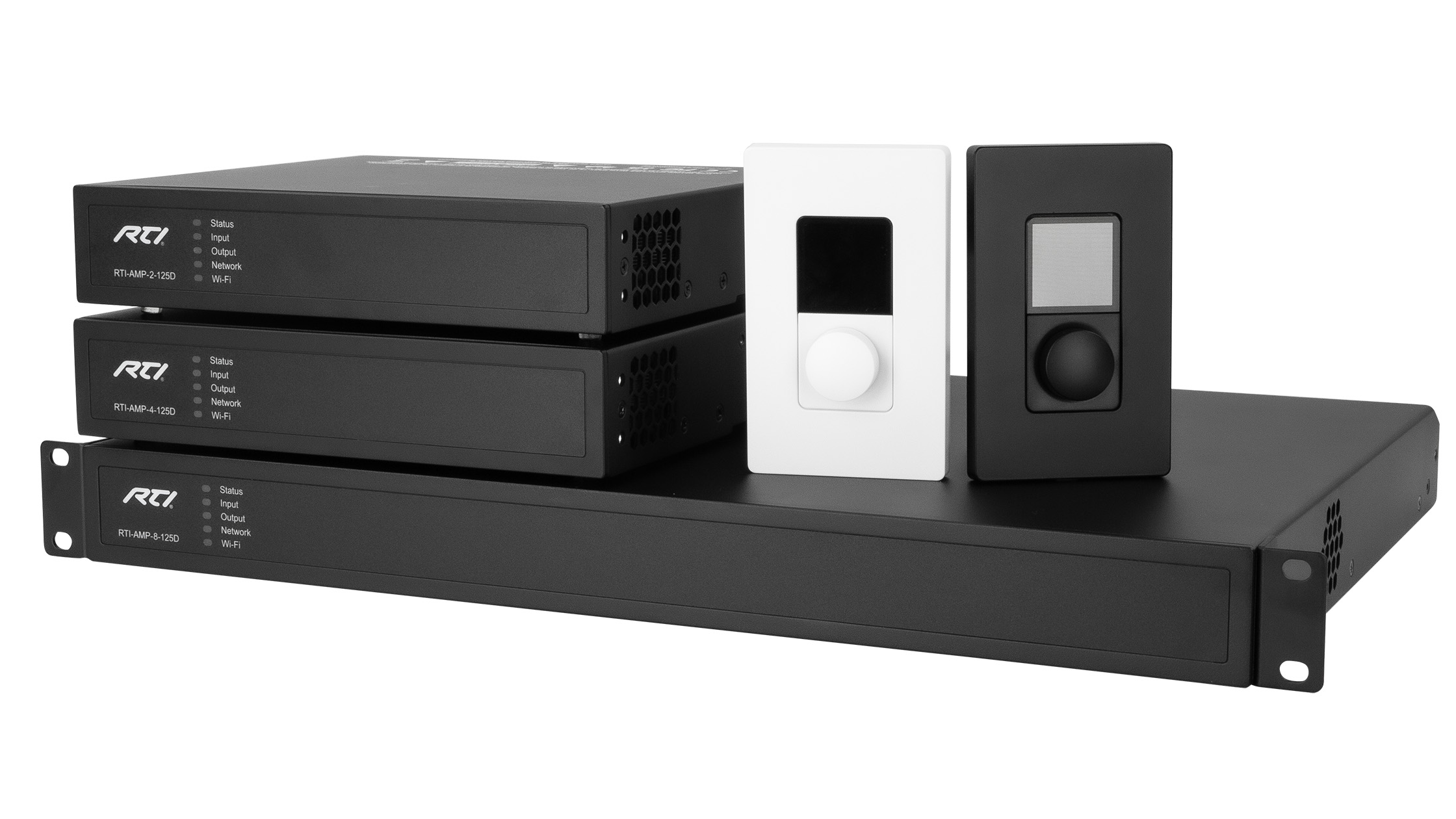 The new RTI commercial speaker family. 