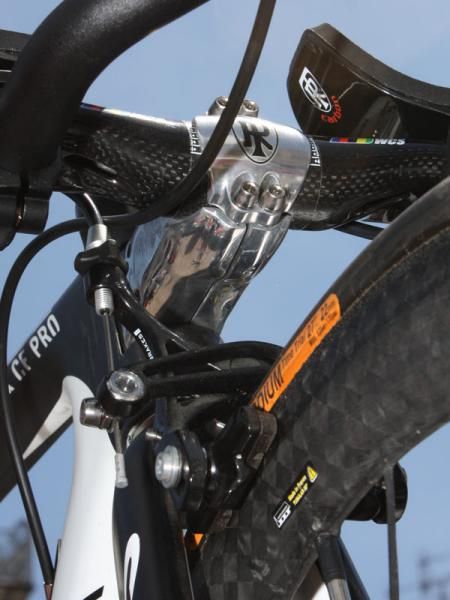 The bolt spacing matches up perfectly with a standard Ritchey faceplate.