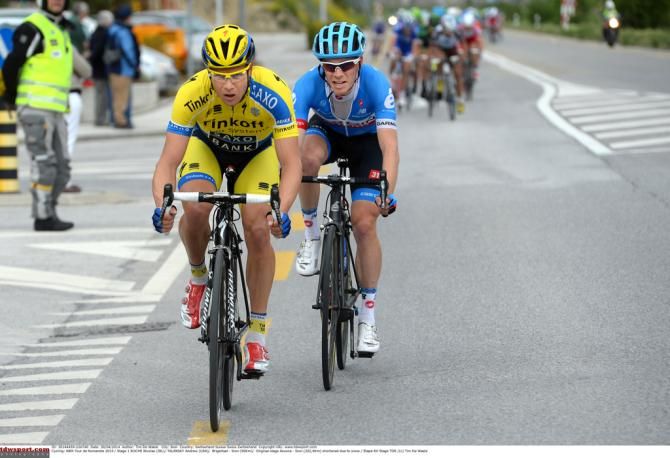 Nico Roche (Tinkoff-Saxo) and Andrew Talanksy (Garmin-Sharp)