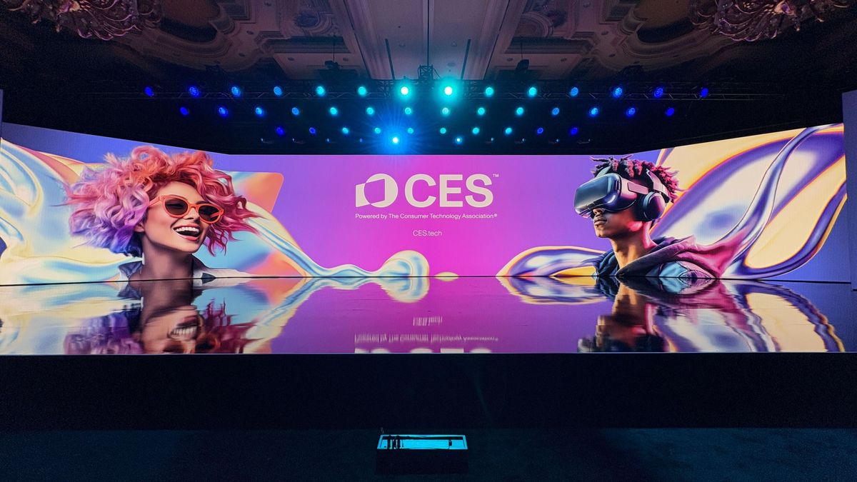 CES 2025 main stage