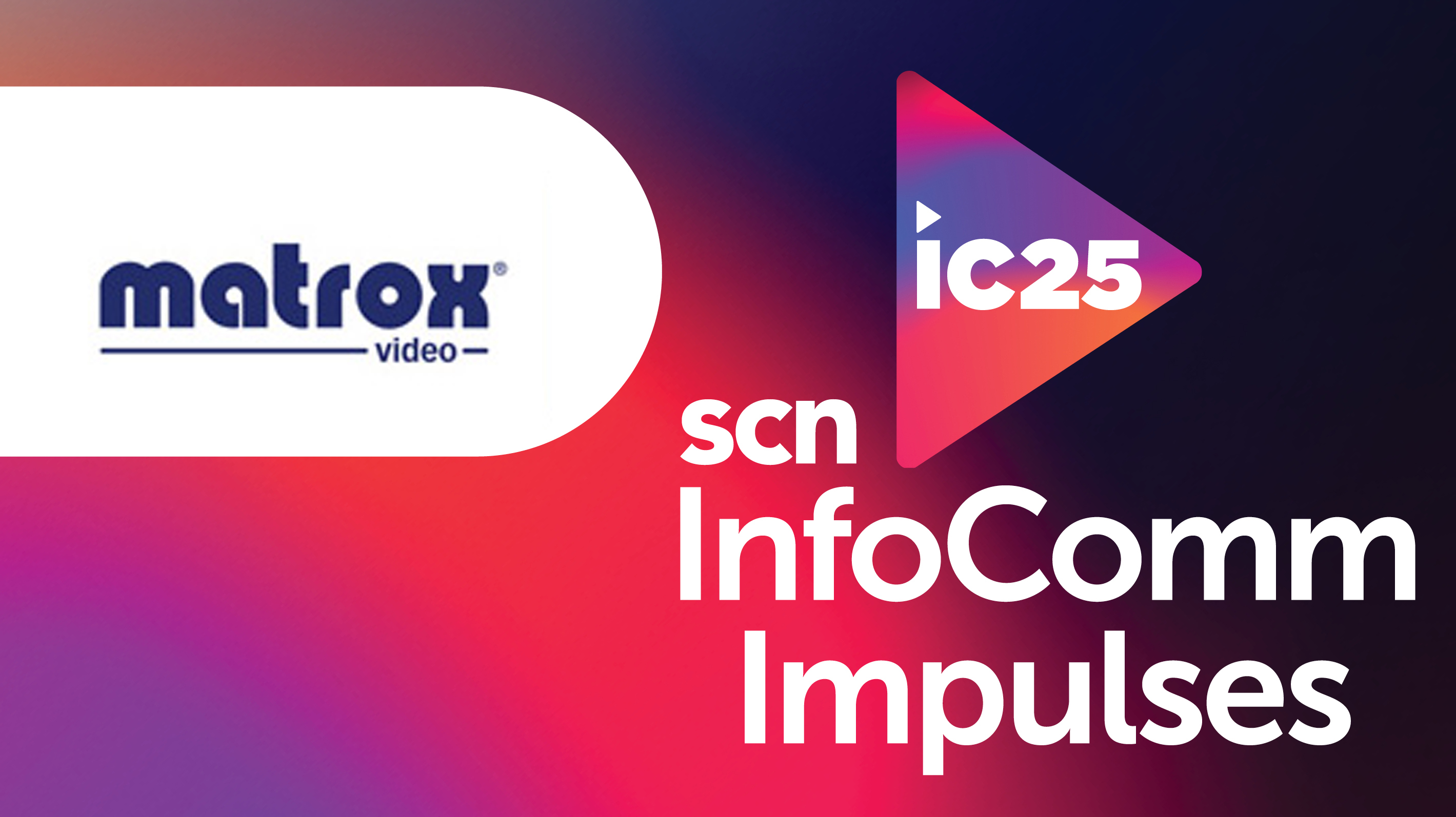 The Matrox Video InfoComm 2025 Impulse logo. 