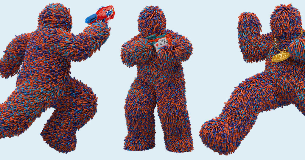 Murph the Nerf mascot
