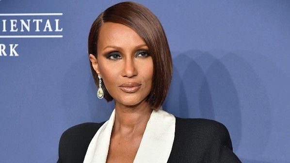 Iman Bowie on the red carpet