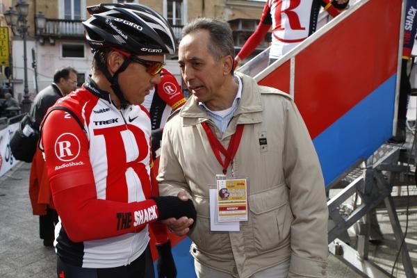 Robbie McEwen (RadioShack) will be back in Italy for Milan-San Remo.