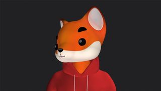 zoom avatar fox side view