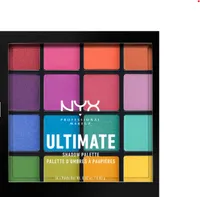 NYX Professional Makeup Ultimate Shadow Palette - Brights, $17.70 £12.80 | Look Fantastic