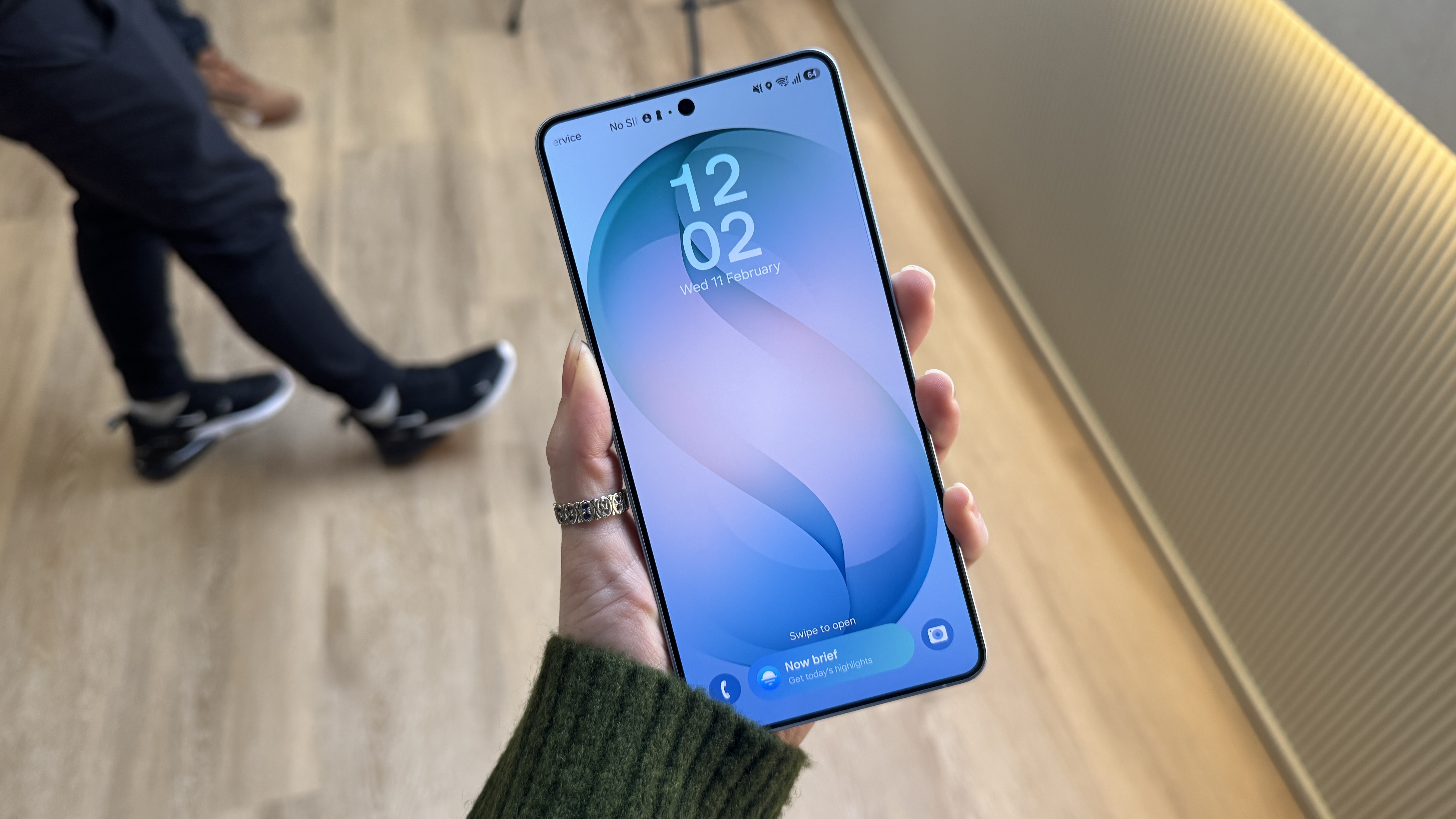 Samsung Galaxy S26 Ultra in-hand