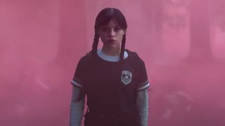 Jenna Ortega as Wednesday Addams in Wednesday season 2