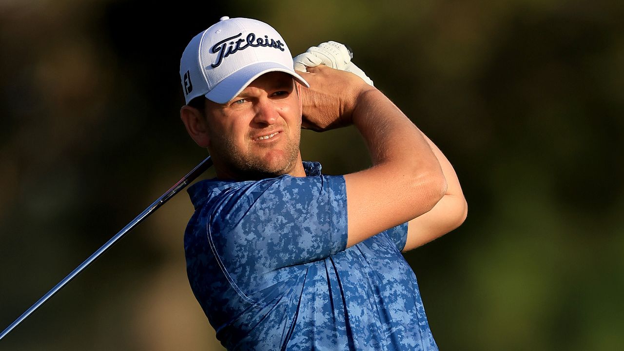 Bernd Wiesberger during the Dubai Desert Classic