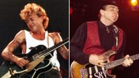 Brian Setzer and Stevie Ray Vaughan