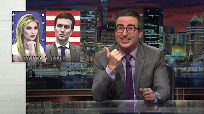 John Oliver does not have enough information to evsiscerate Jared and Ivanka