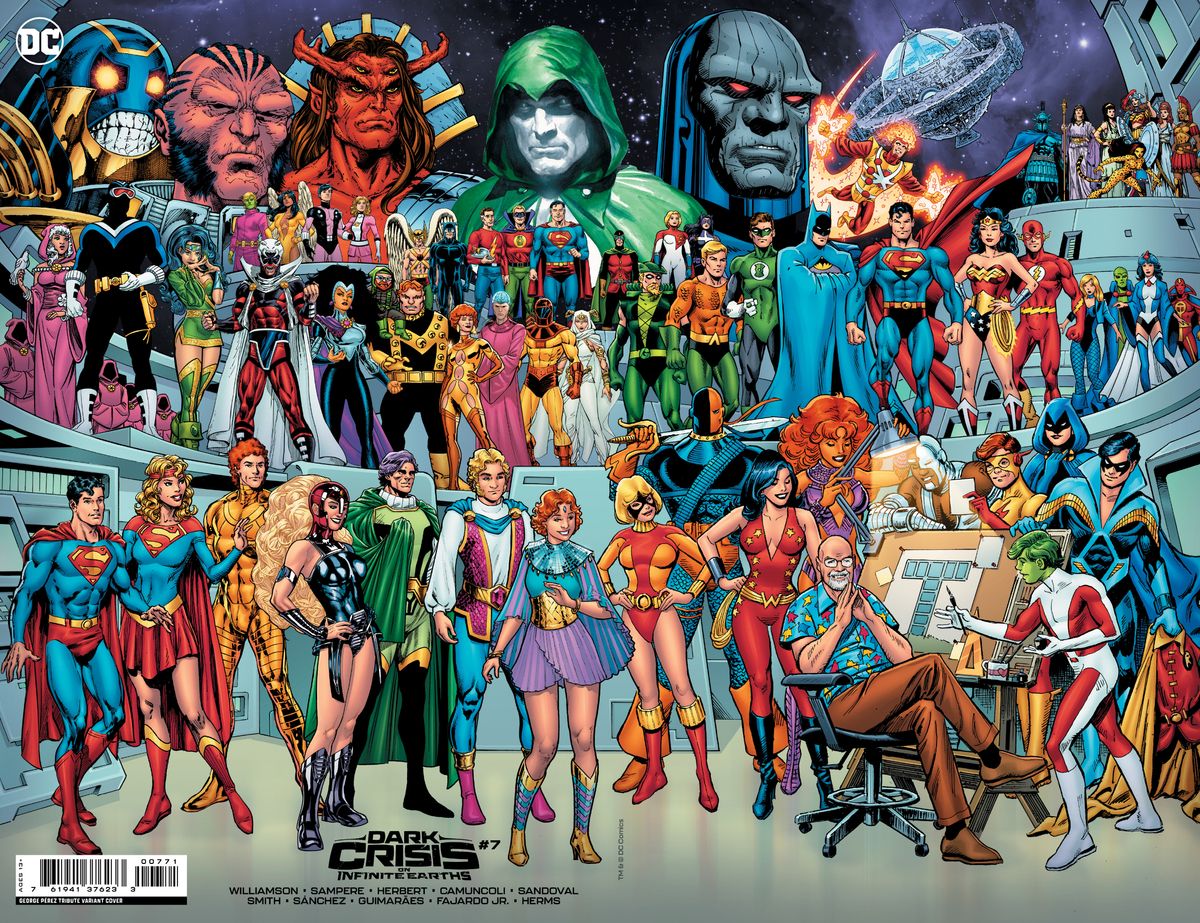 Dark Crisis on Infinite Earths #7 pages