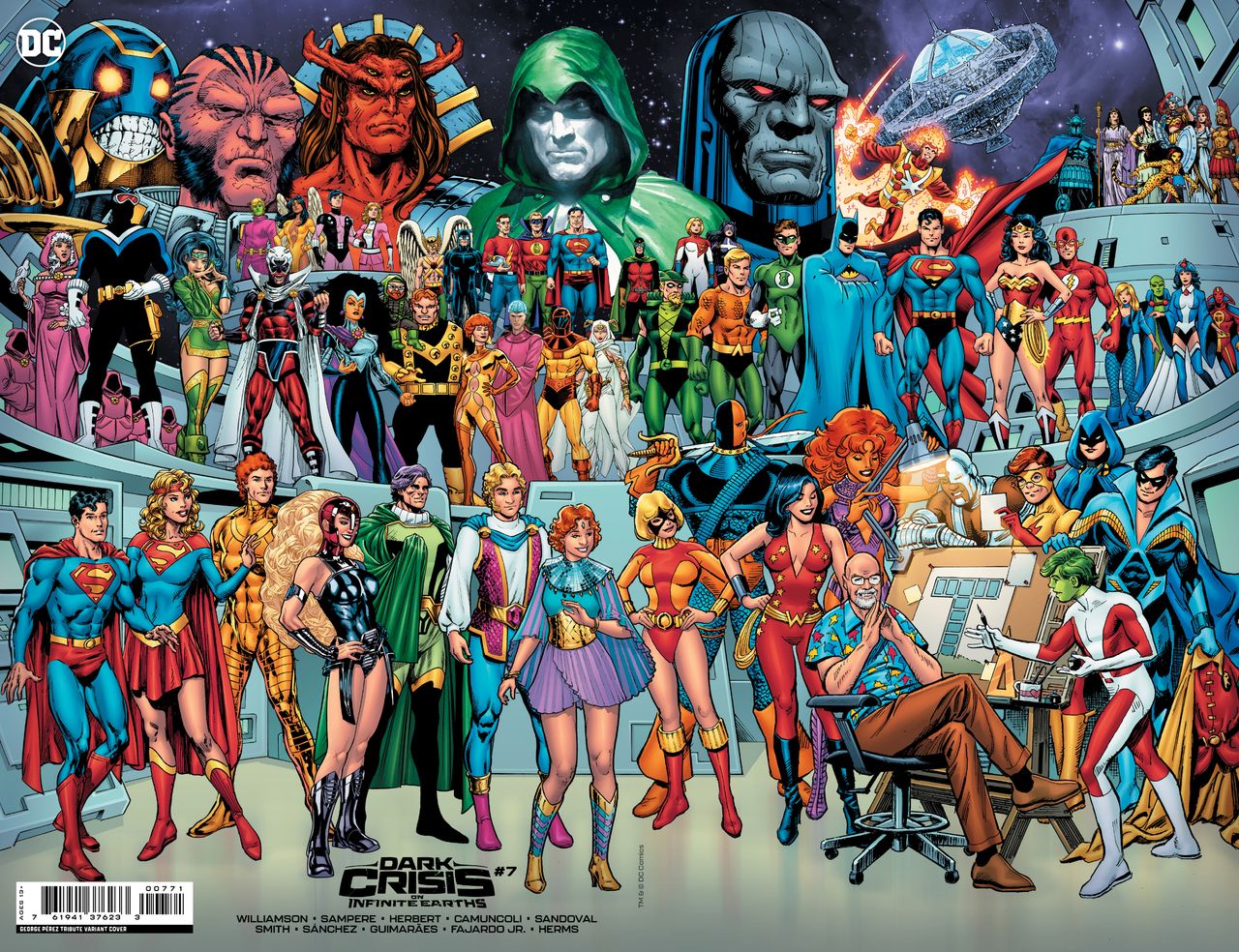 Dark Crisis on Infinite Earths #7 pages