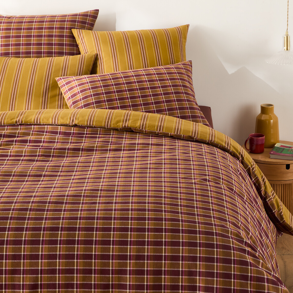 Oswald Duvet Cover in Washed Cotton