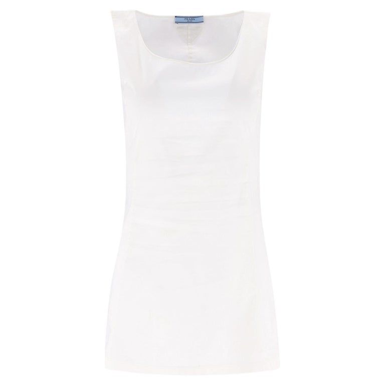 Prada Cotton Tunic Top