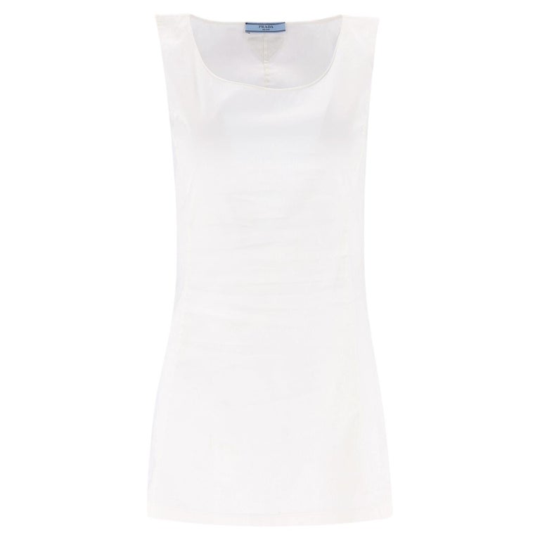 Prada Cotton Tunic Top