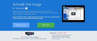Website screenshot for Active@Disk Image