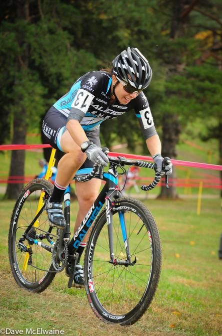 Rebecca Gross (Raleigh Clement) riding one of her best races ever