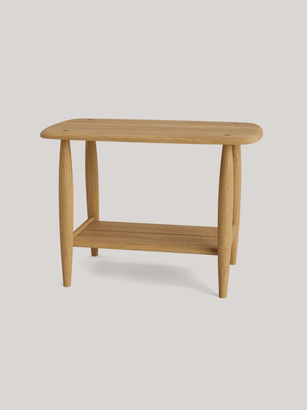 Loaf, Steady Eddie Side Table - Standard - Light Oak - Without a Drawer