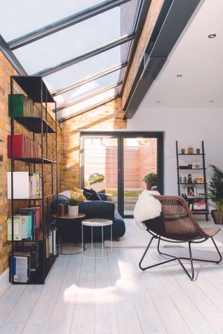 living room extension with skylights images by leanne dixon