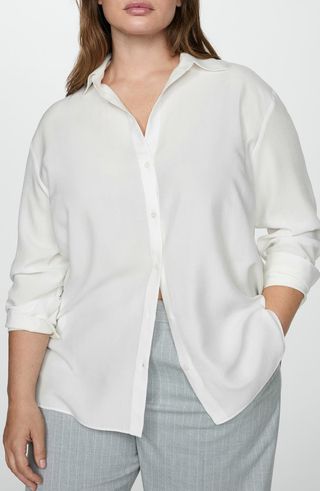 Fluid Button-Up Shirt