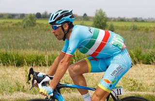 Italy's Vincenzo Nibali of team Astana rides during the 18th stage of the 99th Giro d'Italia