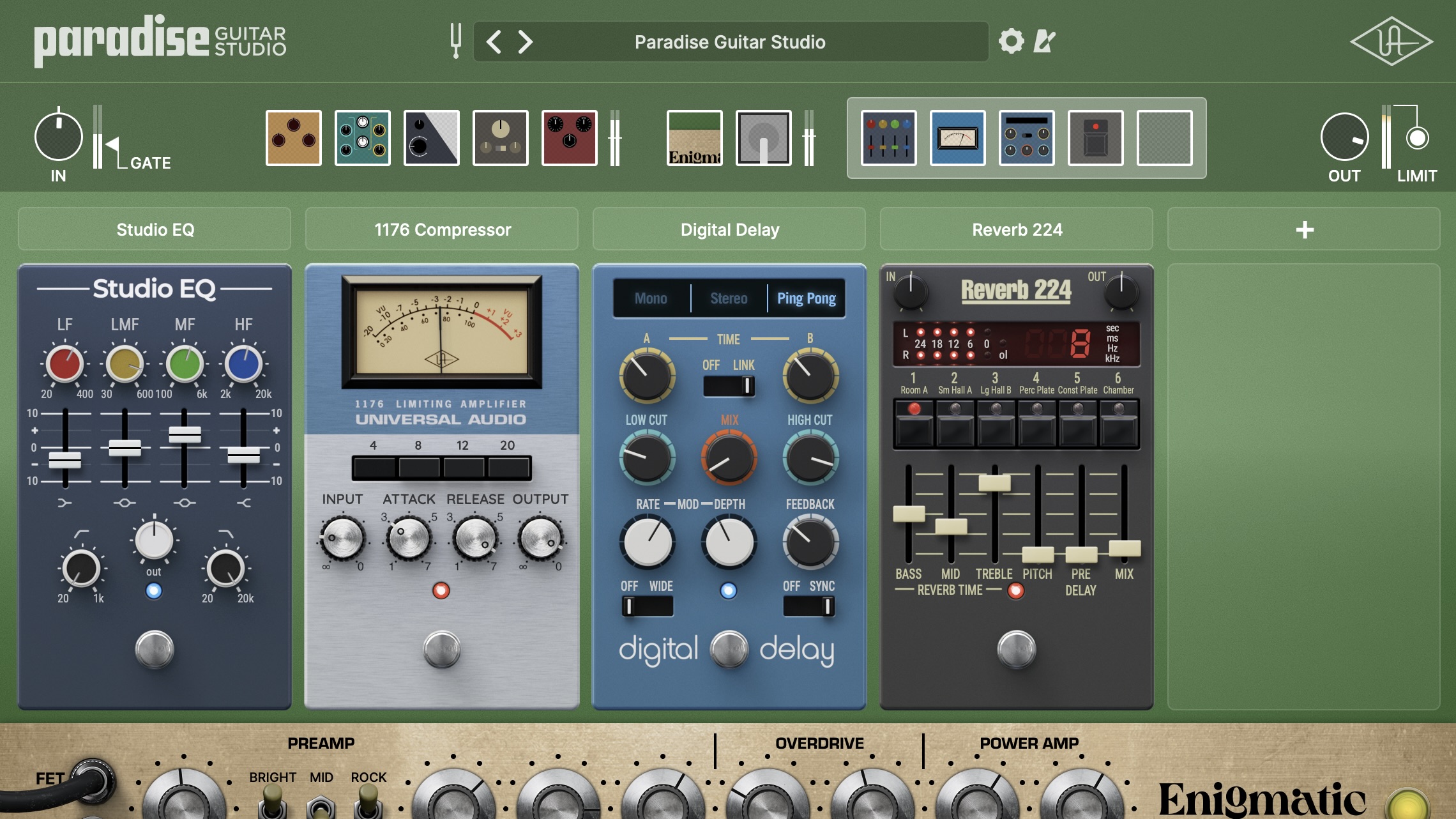 Universal Audio Paradise Guitar Studio