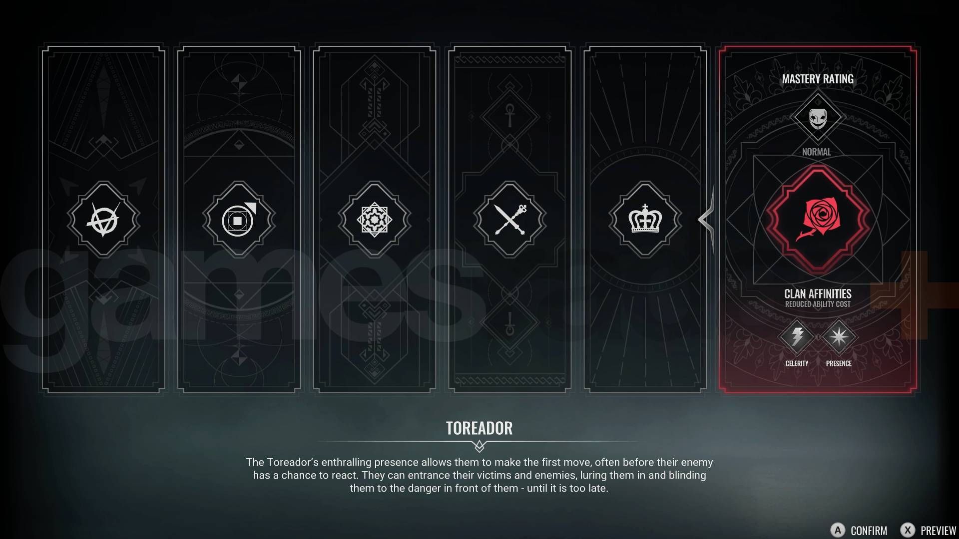 Bloodlines 2 Toreador clan