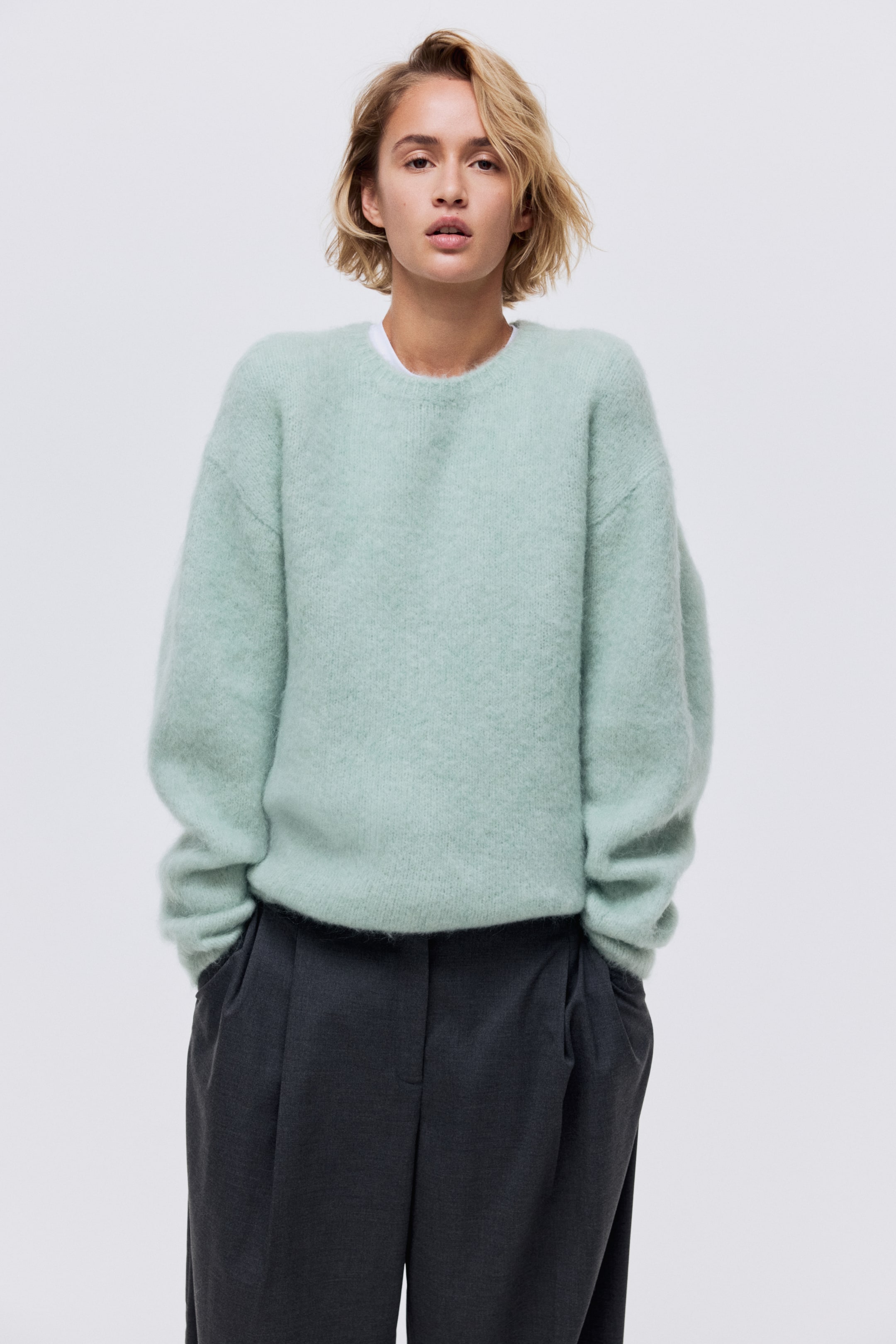 Mohair-Blend Jumper