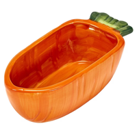 Kaytee Vege-T-Bowl Carrot Small Pet Bowl,