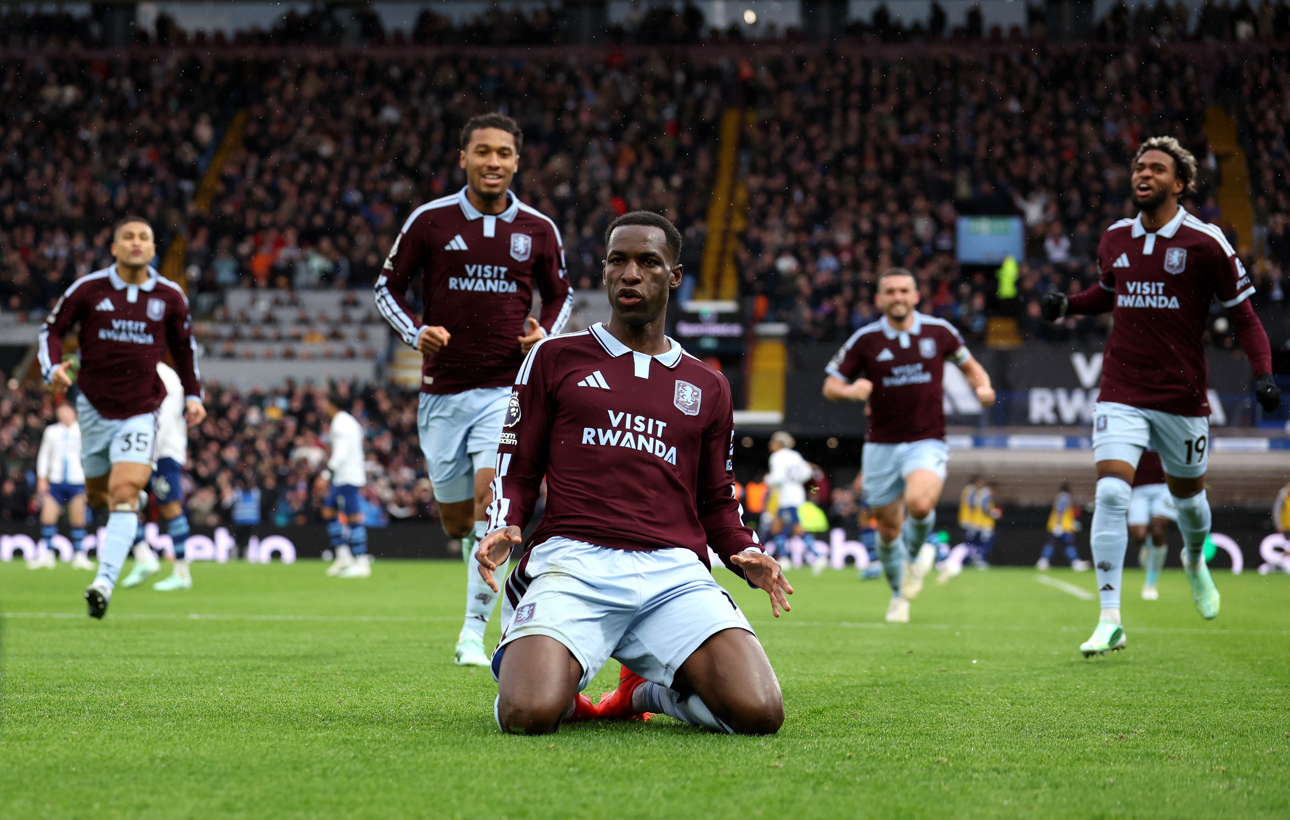 Aston Villa striker Nicolas Jackson netted a brace against Manchester City in the 2-1 win