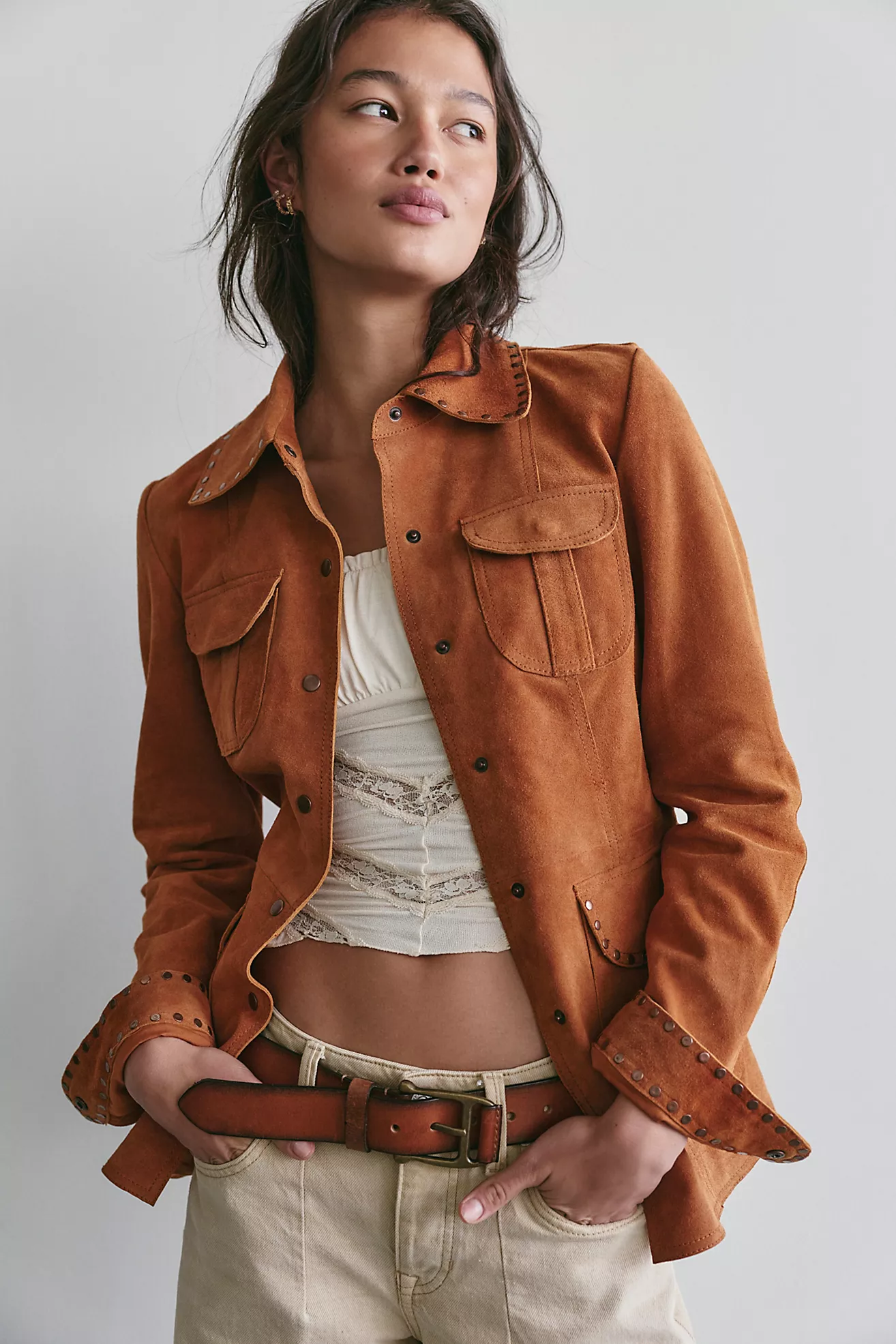 We the Free Carmen Suede Jacket